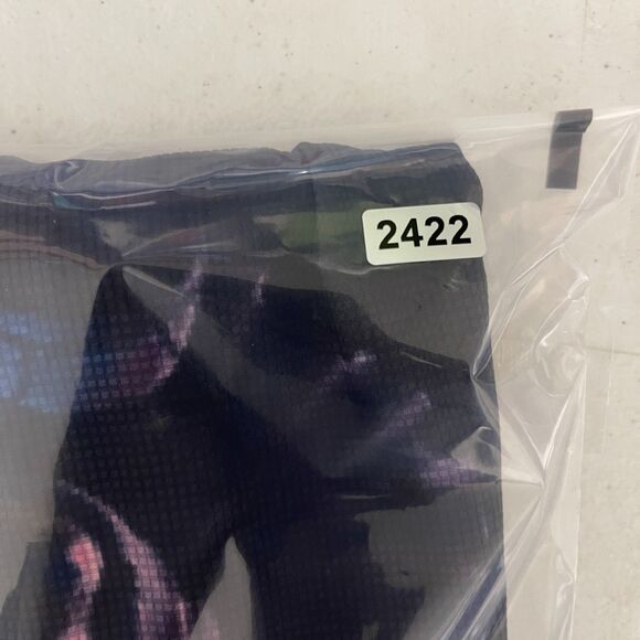 Xintown Cycling Jersey Men Large Purple Blu Graphic Print Raglan Sleeve Full Zip - Picture 8 of 8